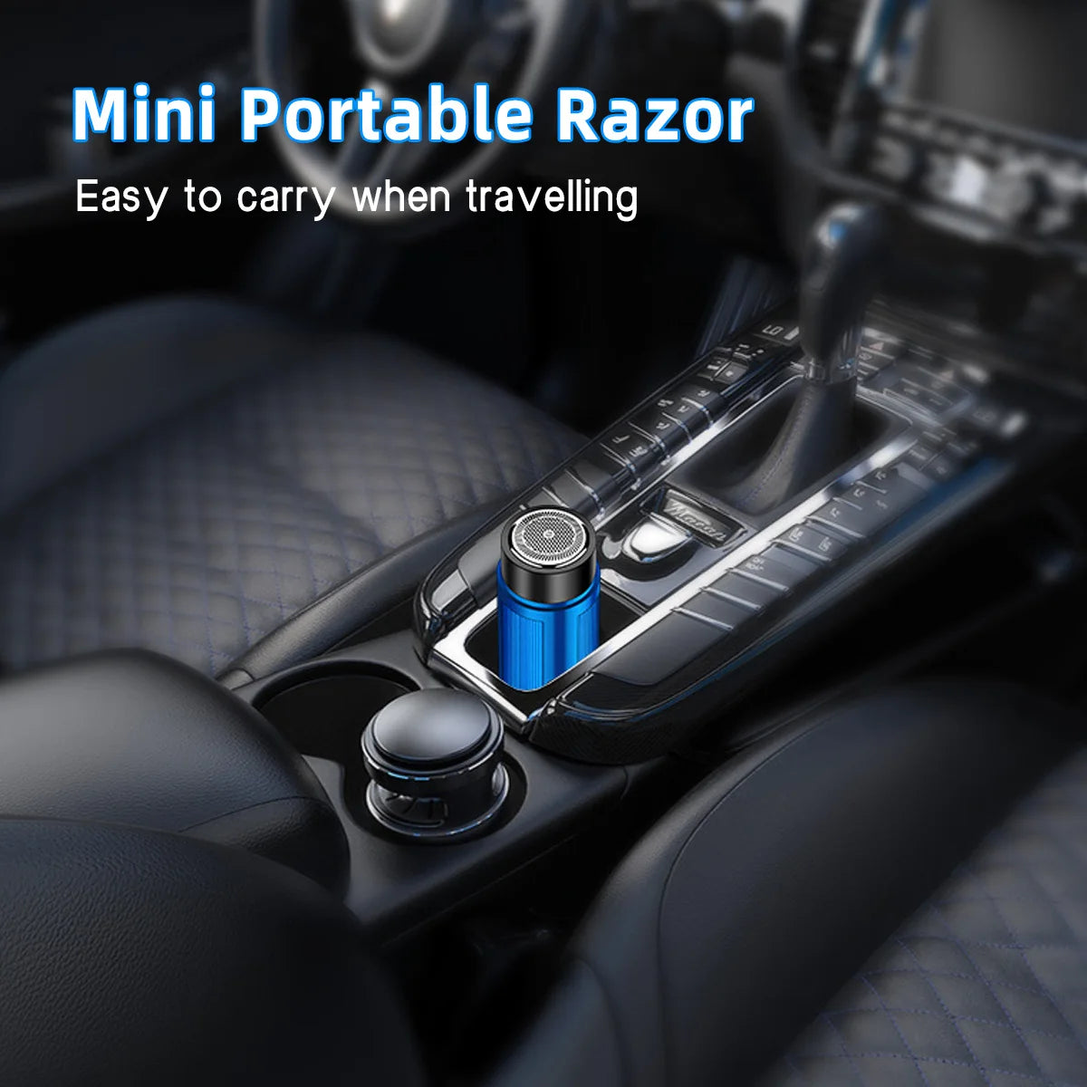 Mini Portable USB Rechargeable Electric Shaver for Men & Women
