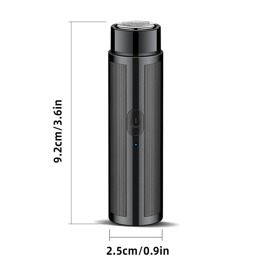 Mini Portable USB Rechargeable Electric Shaver for Men & Women