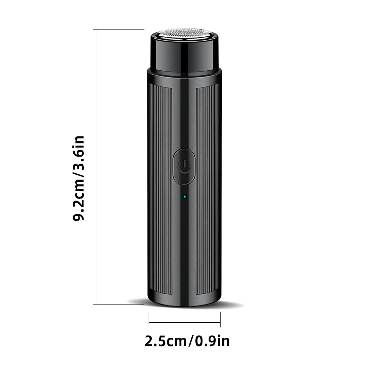 Mini Portable USB Rechargeable Electric Shaver for Men & Women