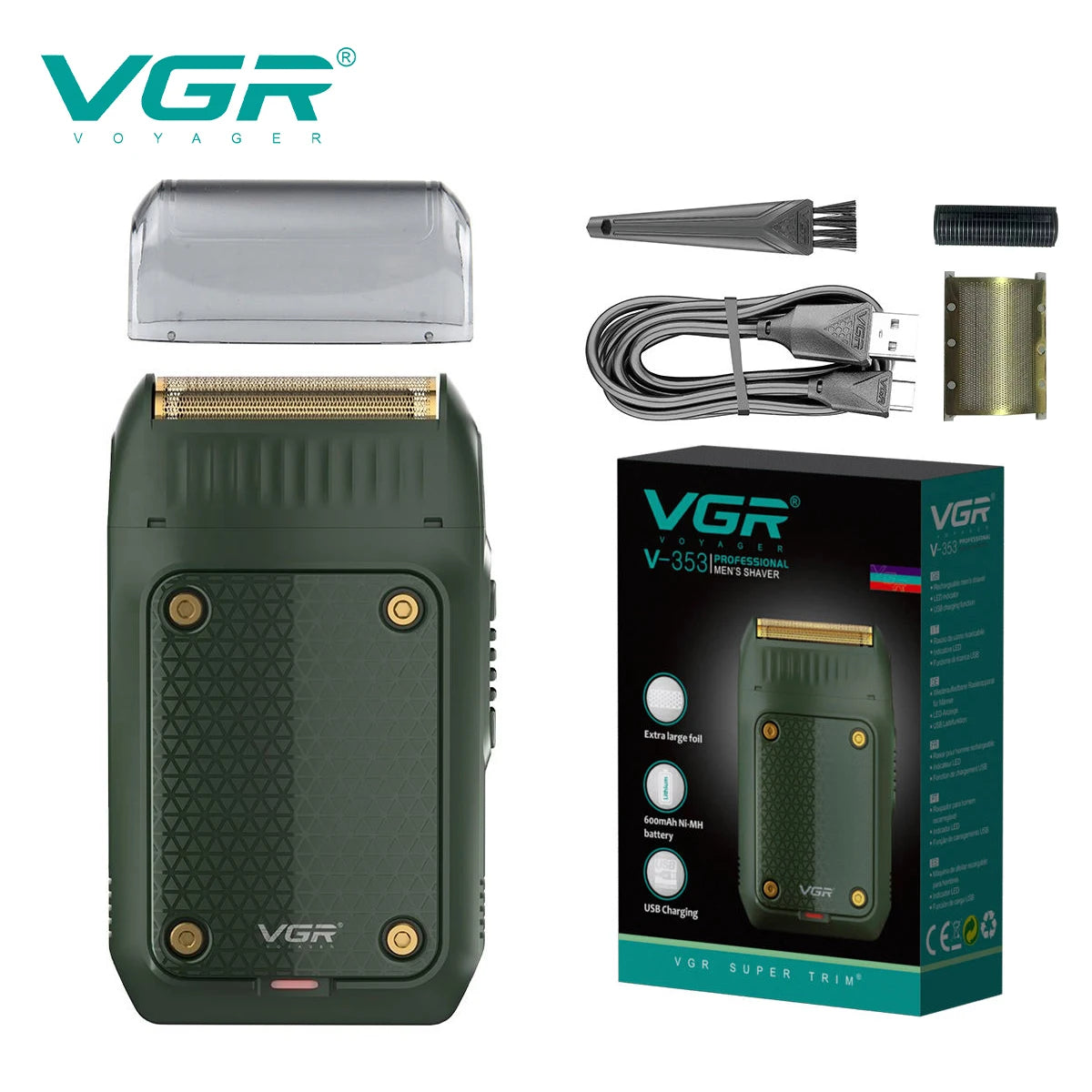 VGR V-353 Rechargeable Foil Shaver