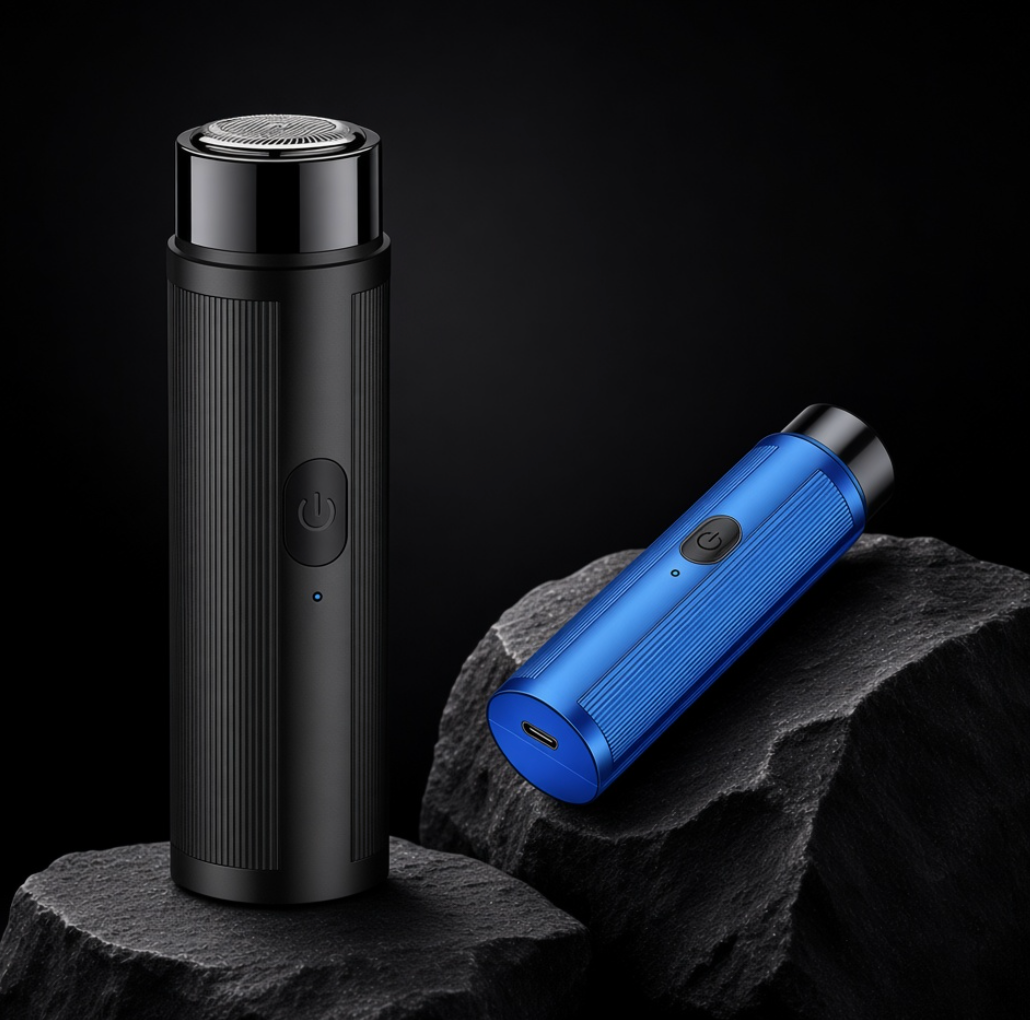 Mini Portable USB Rechargeable Electric Shaver for Men & Women