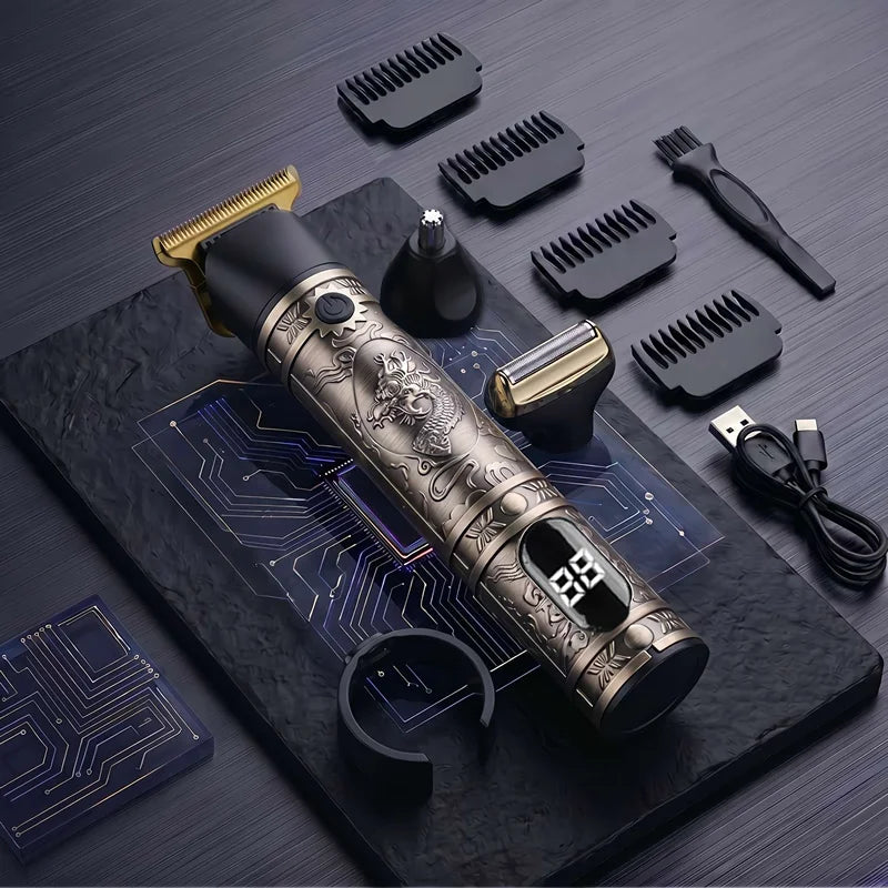 T9 Professional Hair Clipper & Precision Beard Trimmer